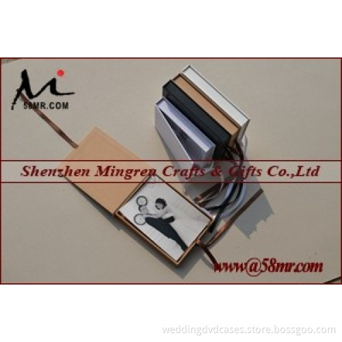 Wedding Fabric Linen Cardboard Photo Storage Gift Boxes